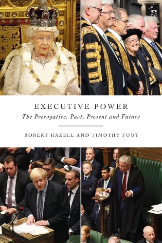 Executive Power The Prerogative Past Present And Future Robert Hazell Timothy Foot