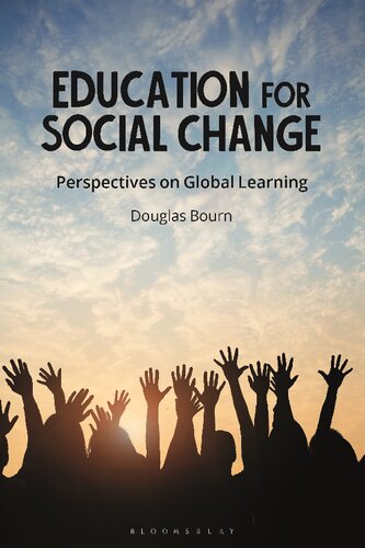 Education For Social Change Perspectives On Global Learning Douglas Bourn