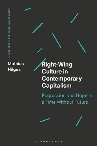 Rightwing Culture In Contemporary Capitalism Regression And Hope In A Time Without Future Mathias Nilges