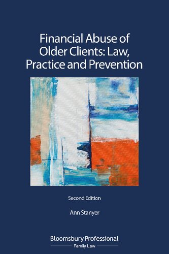 Financial Abuse Of Older Clients Law Practice And Prevention Ann Stanyer