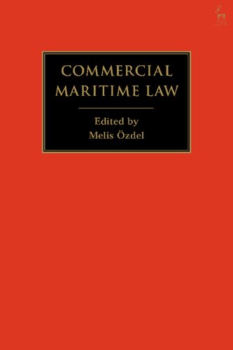 Commercial Maritime Law Melis özdel Editor
