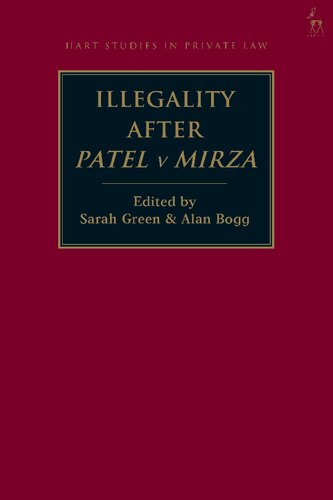 Illegality After Patel V Mirza Sarah Green Alan Bogg