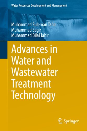Advances In Water And Wastewater Treatment Technology Muhammad Suleman Tahir