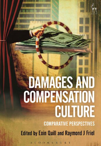 Damages And Compensation Culture Comparative Perspectives Eoin Quill Raymond J Friel Editors