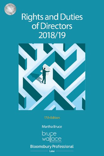 Rights And Duties Of Directors 201819 Martha Bruce Fcis Editor