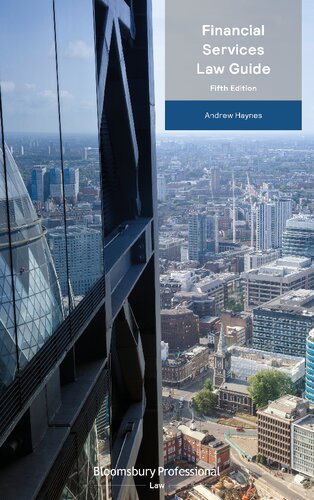 Financial Services Law Guide Fifth Edition Andrew Haynes