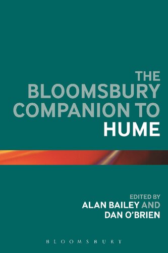 The Continuum Companion To Hume Alan Bailey Dan Obrien