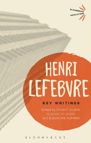 Key Writings Henri Lefebvre