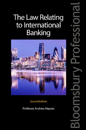 The Law Relating To International Banking Andrew Haynes