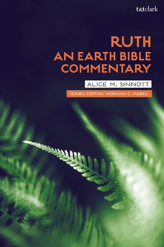 Ruth An Earth Bible Commentary Alice Mary Sinnott