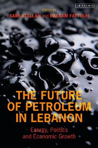 The Future Of Petroleum In Lebanon Energy Politics And Economic Growth Sami Atallah Bassam Fattouh Editors