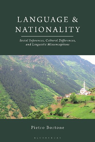 Language And Nationality Social Inferences Cultural Differences And Linguistic Misconceptions Pietro Bortone