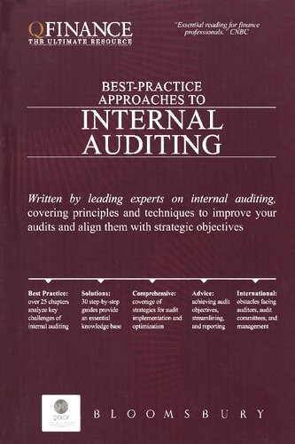 Bestpractice Approaches To Internal Auditing Unknown