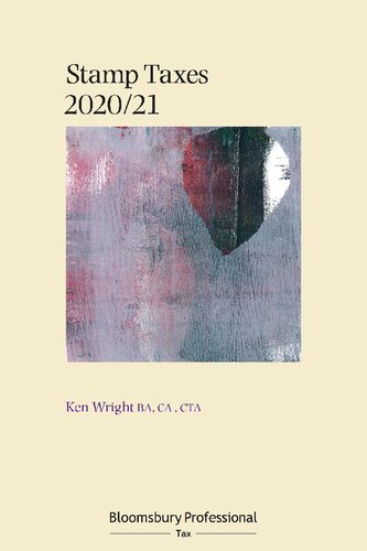 Stamp Taxes 202021 Bloomsburry Professional Ken Wright Andrew Evans