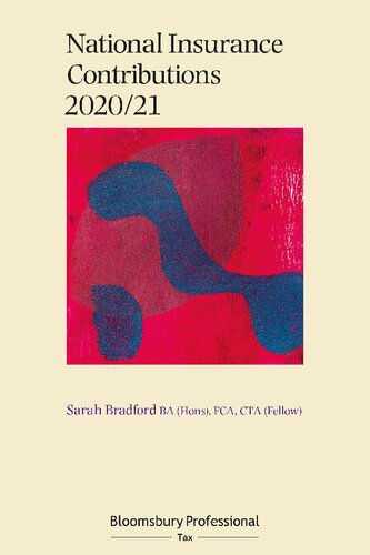 National Insurance Contributions 202021 Sarah Bradford