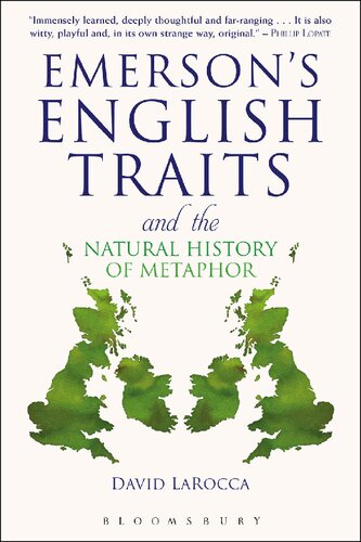 Emersons English Traits And The Natural History Of Metaphor David Larocca