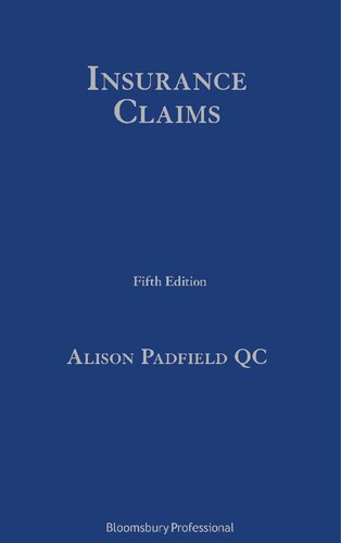 Insurance Claims Alison Padfield