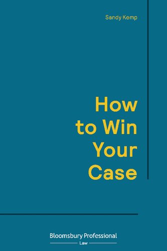 How To Win Your Case Sandy Kemp