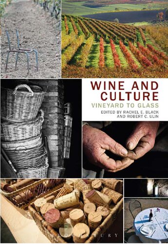 Wine And Culture Vineyard To Glass Rachel E Black Robert C Ulin Editors