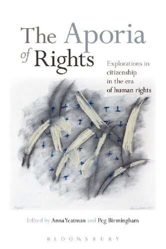 The Aporia Of Rights Anna Yeatman Peg Birmingham Editors