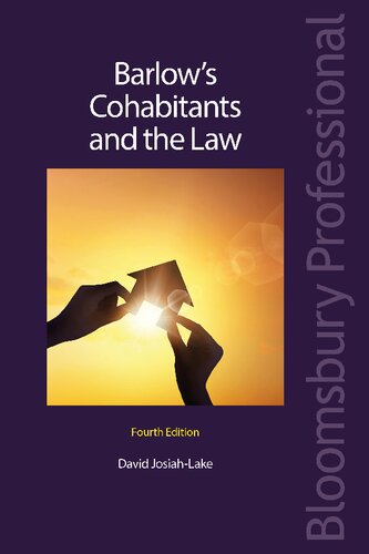 Barlows Cohabitants And The Law David Josiahlake Editor