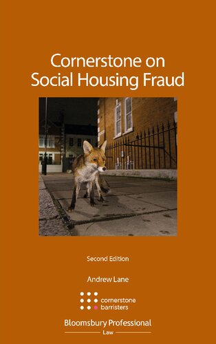 Cornerstone On Social Housing Fraud Andrew Lane