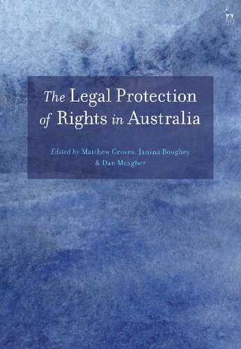 The Legal Protection Of Rights In Australia 1st Edition Matthew Groves