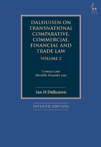 Dalhuisen On Transnational Comparative Commercial Financial And Trade Law Volume 2 Jan H Dalhuisen