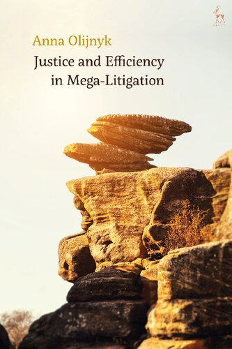 Justice And Efficiency In Megalitigation Anna Olijnyk