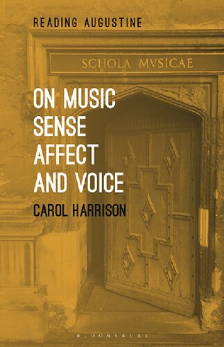 On Music Sense Affect And Voice Carol Harrison