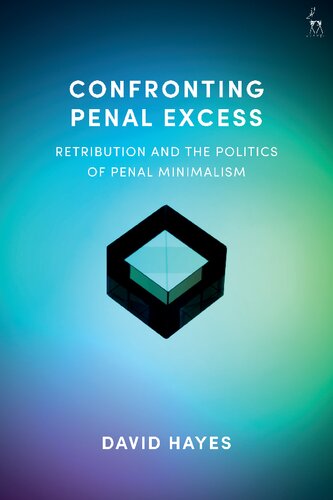 Confronting Penal Excess Retribution And The Politics Of Penal Minimalism David Hayes