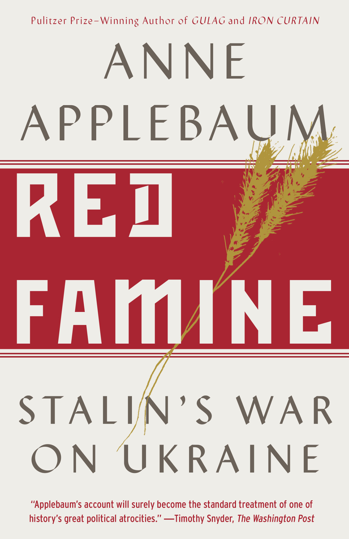 Red Famine Anne Applebaum