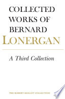 A Third Collection Bernard Longergan