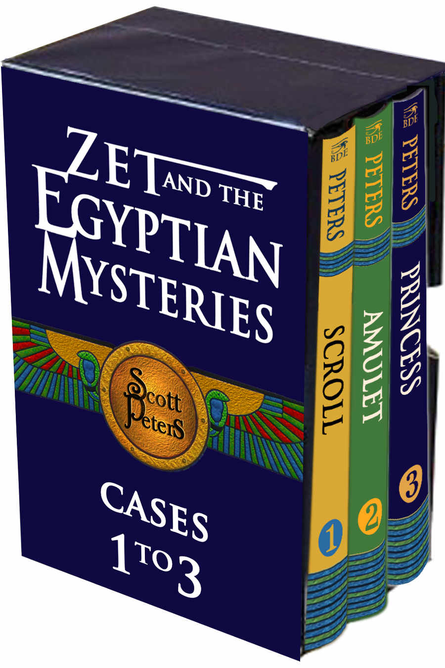 3in1 Zet And The Egyptian Mystery Cases Scott Peters