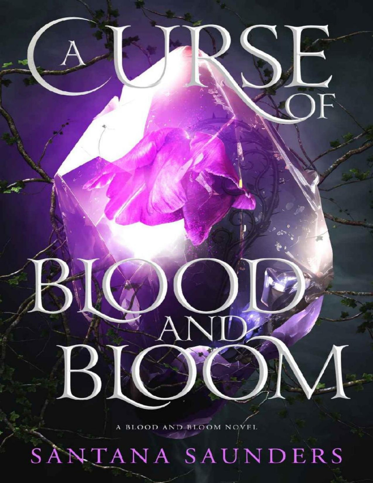 A Curse Of Blood And Bloom An Enemies To Lovers Fantasy Romance Santana Saunders