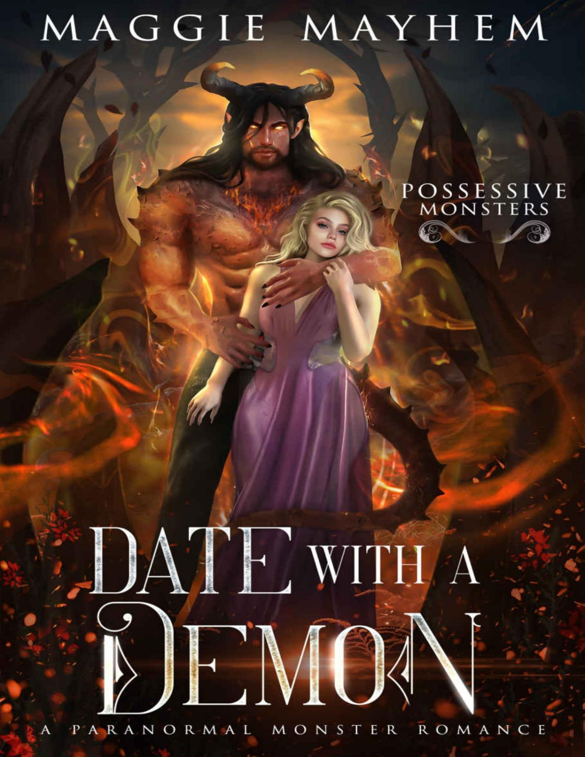 Date With A Demon A Paranormal Monster Romance Possessive Monsters Book 2 Maggie Mayhem