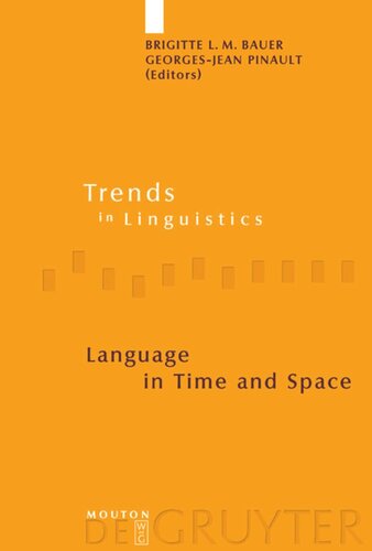Language In Time And Space A Festschrift For Werner Winter On The Occasion Of His 80th Birthday Reprint 2011 Brigitte Lm Bauer Editor Georgesjean Pinault Editor
