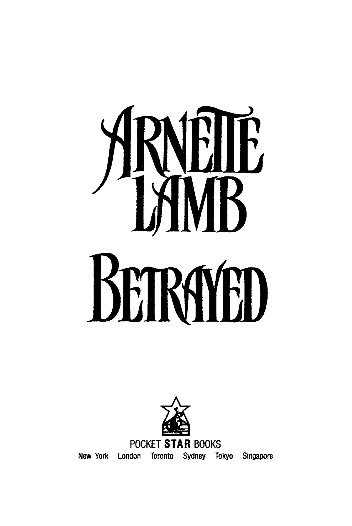 Betrayed Arnette Lamb