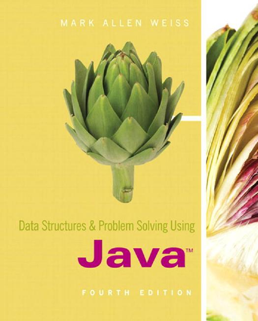 Data Structures Problem Solving Using Java 4th Edition Mark Allen Weiss