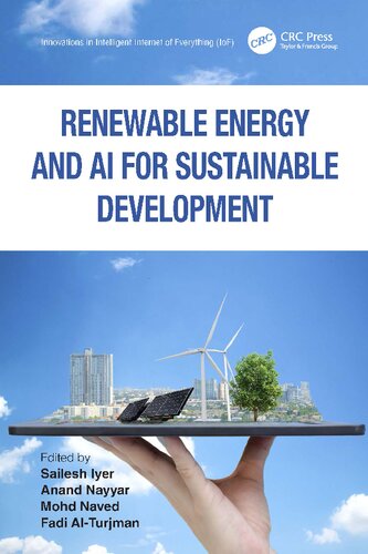 Renewable Energy And Ai For Sustainable Development 1st Edition Sailesh Iyer