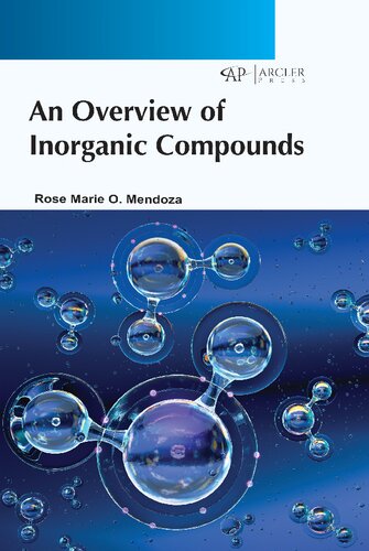 An Overview Of Inorganic Compounds Mendoza Rmo