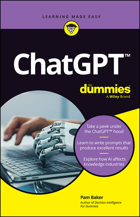 Chatgpt For Dummies For Dummies Computertech 1st Pam Baker