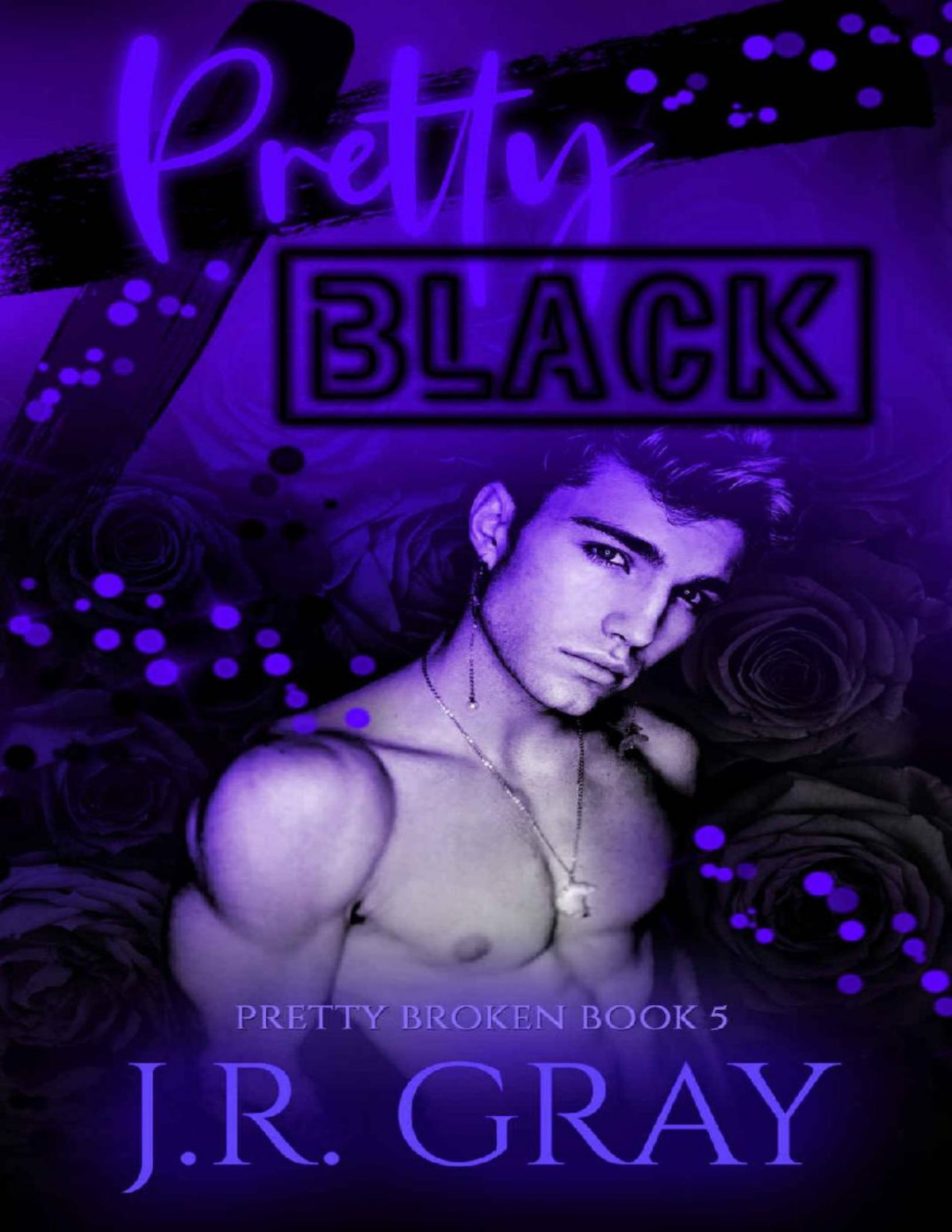 Pretty Black Pretty Broken Jr Gray