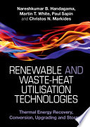 Renewable And Wasteheat Utilization Technologies Nareshkumar B Handagama