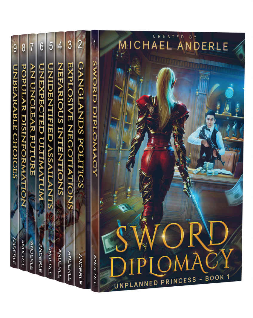 Unplanned Princess Complete Series Boxed Set Anderle Michael