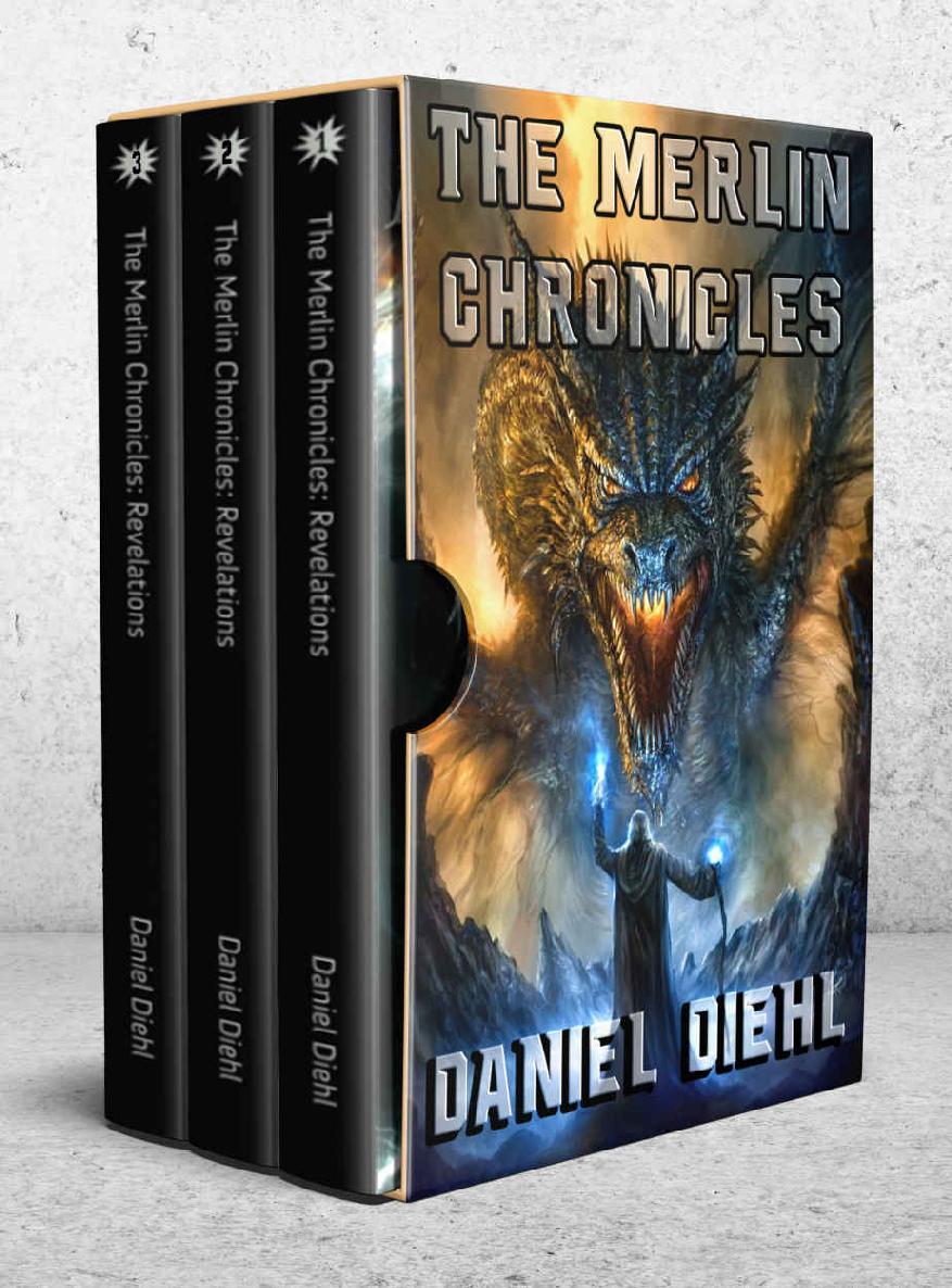 The Merlin Chronicles Box Set All Three Novels Daniel Diehl