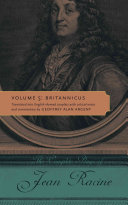 The Complete Plays Of Jean Racine Britannicus Jean Racine