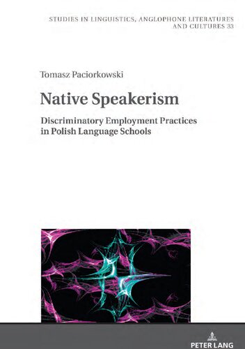 Native Speakerism Discriminatory Employment Practices In Polish Language Schools Paciorkowski