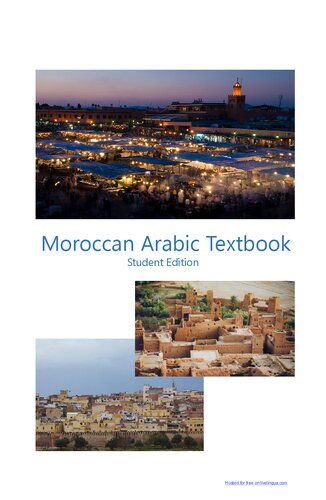 Moroccan Arabic Textbook Student Edition Abderrahmane Boujnab