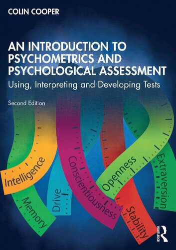 An Introduction To Psychometrics And Psychological Assessment 2nd Edition Colin Cooper
